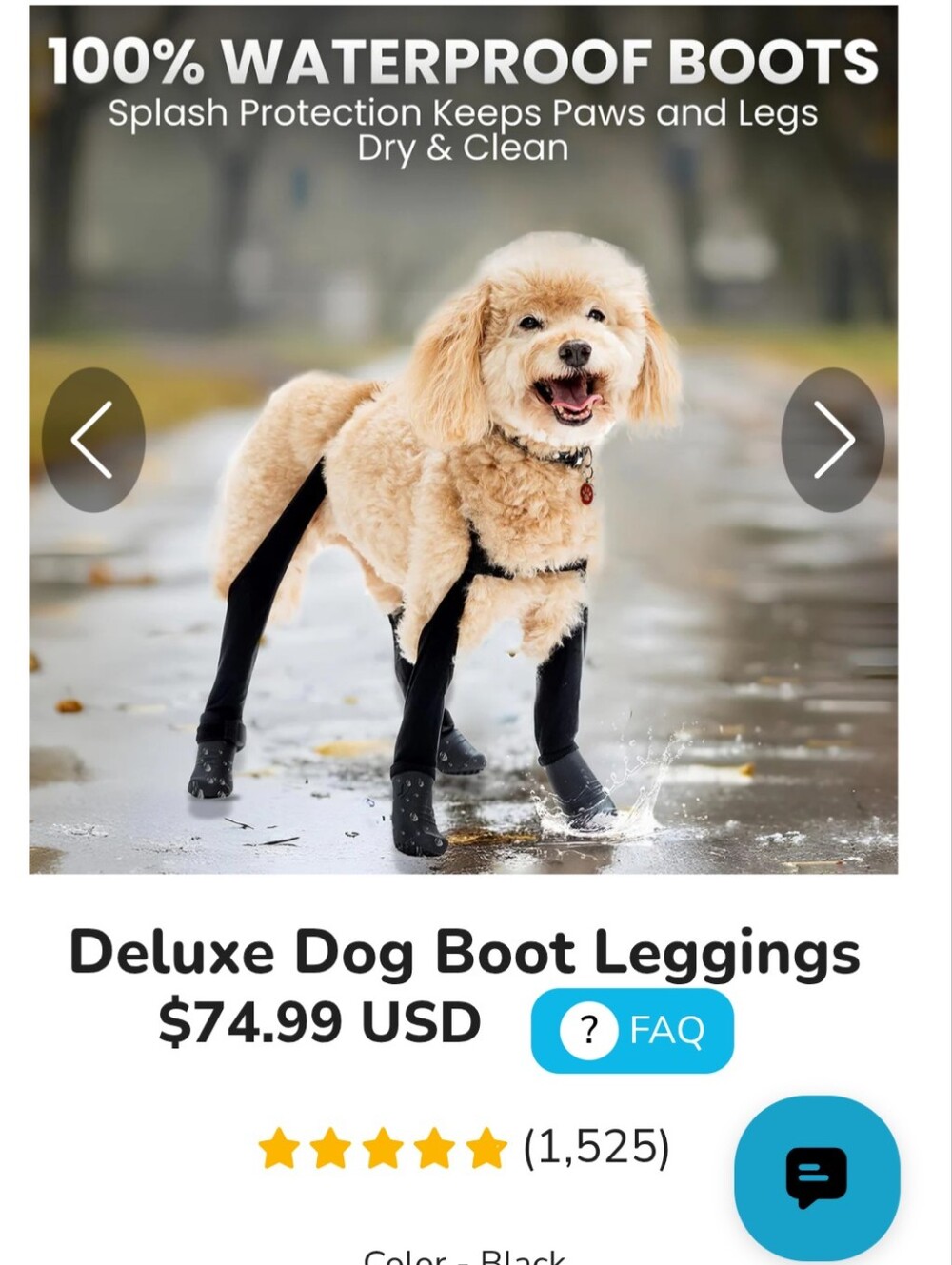 Walkee Paws Easy On Deluxe Plus
